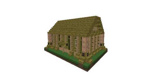 дом из бамбука