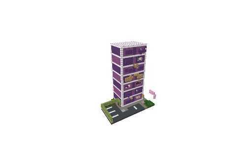 MİNECRAFT PARODILERI PEMBE APARTMAN(ICI YAPILI)