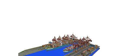 F.H cargo shipping port for better build