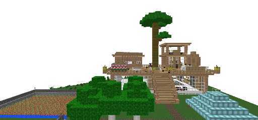 one set food survival house adin