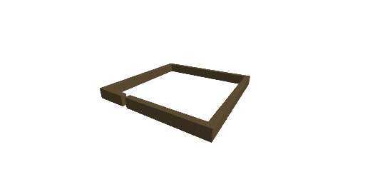 Участок 20×20 блоков