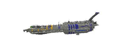Star Wars – separatist cruiser (modified interior).