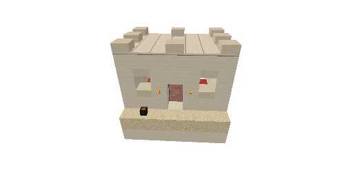Desert Village – Medium House 2 With Loot