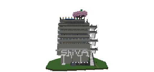 a very big house