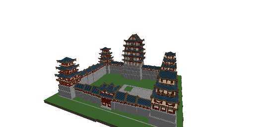 Замок японский