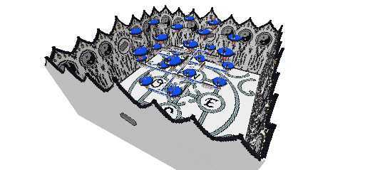 granja de hierro de 24 módulos