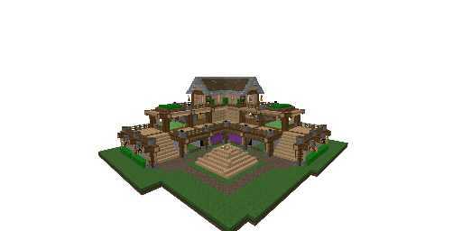 survival house with beacon