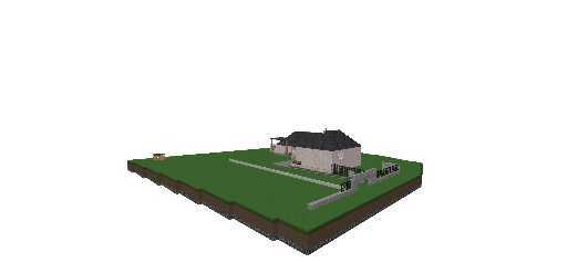 это первый дом с новой деревни