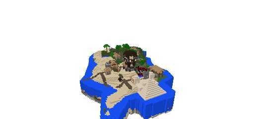 деревня остров корабль храм пустелі