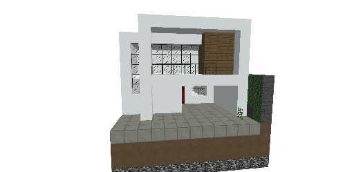 casa pequeña moderna #3