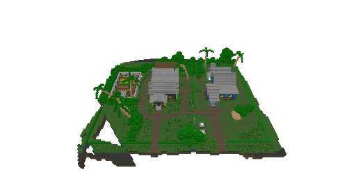 kampung durian runtuh rumah upin ipin