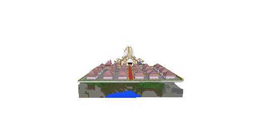 Ganesha Temple With Small Village