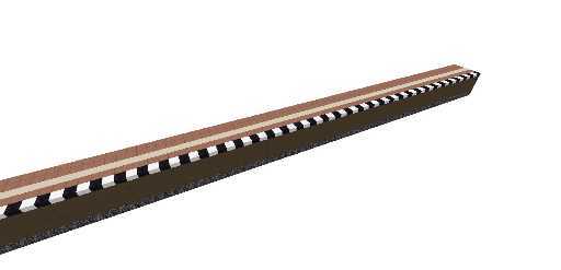 sidewalk, footpath/trotoar half block, setengah blok