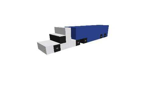 Фура дальнобойщика с прицепом