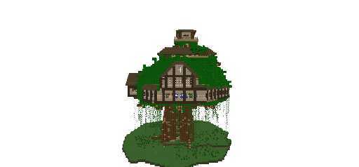 casa en el árbol