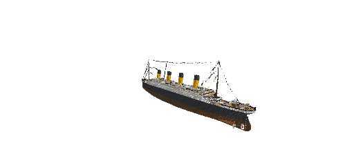 TITANIC REAL SCALE