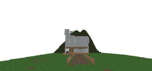 casa moderna na montanha