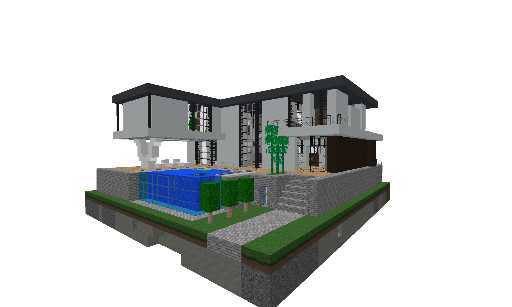 дом с бассейном