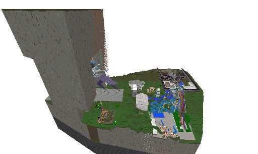 all In one water slide house bank community hall ujjwal hous