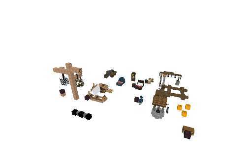 так, всякая мебель и декор