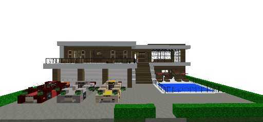 Дом Хай-Тек с гаражом от Али