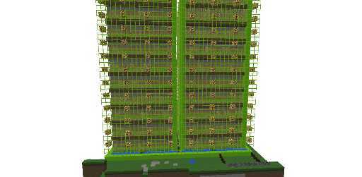 granja masiva de caña