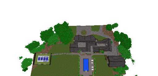 большой особняк