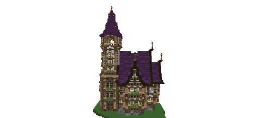 medieval house (decorated)
