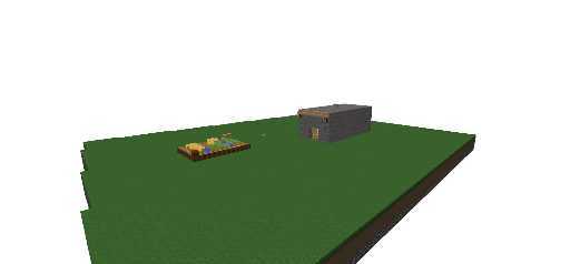 дом с топ вещами НЕ КОПАЙТЕ ПОД СУНДУКОМ В ДОМЕ 2 БЛОКА!