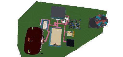 Игра в кальмара с рабочим лифтом