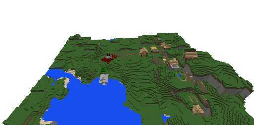 Мостик для рыбаков+деревня