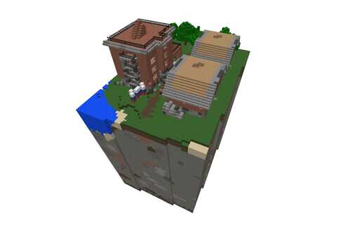 Улица заброшеного города