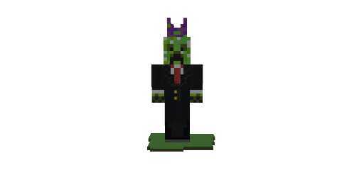 Creeper statue
