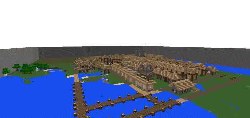 деревня с зантженым ландшафтном с.к.