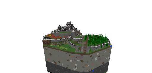 castle japanese model text