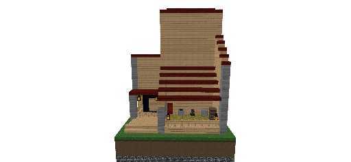 Необычный Дом С Порталом И Сундуками