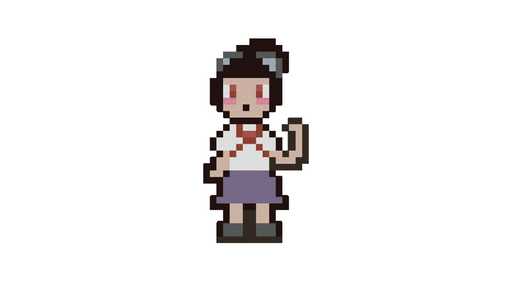 yandere Chan pixel art