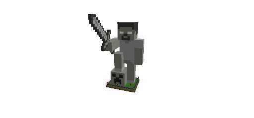 herobrine statue