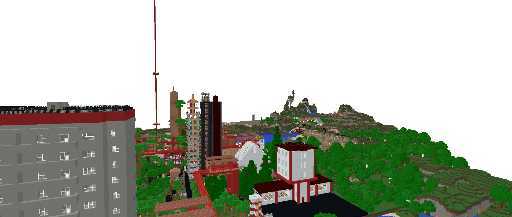 Огромный город