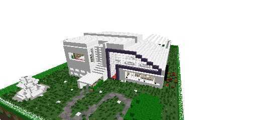 redstone modern house