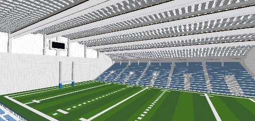 indoor rugby pitch