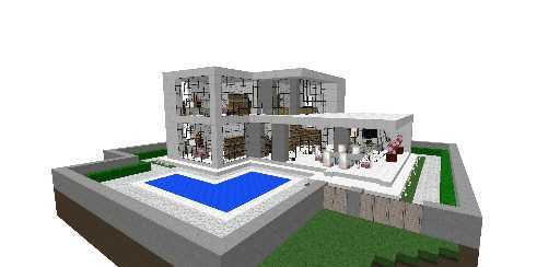 Survival modern house