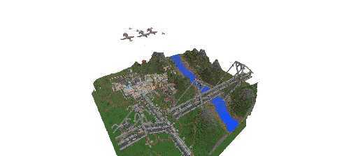 F.H craft overgrowth abandoned city