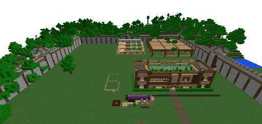 House with underground base 1