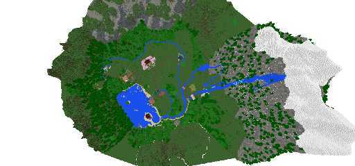 карта Смешариков