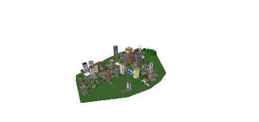 город с трамвайными путями