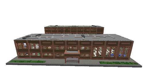 Escuela preparatoria de CXLAND (todo decorado)