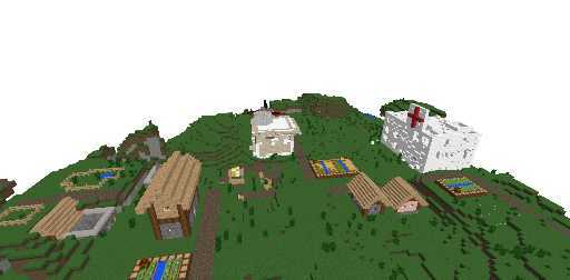 Заброшенная больница+деревня