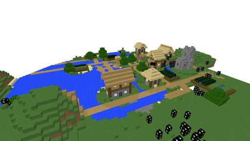 небольшая деревня