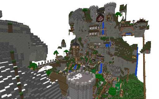 moutain medieval village